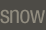 Oskaro.it - Personal Stuff // snow
