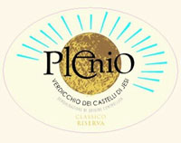 PLENIO, VERDICCHIO DEI CASTELLI DI JESI DOC CLASSICO RISERVA 2003